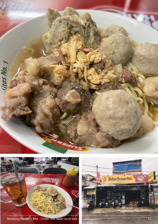 Bandung Insider's Bite : Under-the-radar local eats