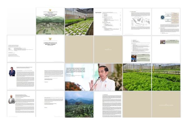 Layout Laporan Reforma Agraria Tahun 2020-2021 (Client: Keasdepan Penataan Ruang dan Pertanahan Kemenko Perekonomian)