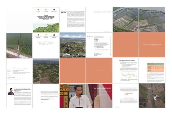 Layout Laporan Reforma Agraria dan PPTKH Tahun 2015-2020 (Client:  Keasdepan Penataan Ruang dan Pertanahan Kemenko Perekonomian)