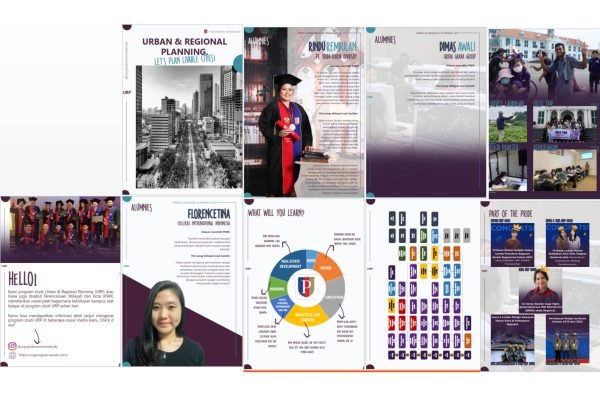 Layout Booklet Perencanaan Wilayah dan Kota (PWK)  (Client:  Prodi Perencanaan Wilayah dan Kota Universitas Podomoro)